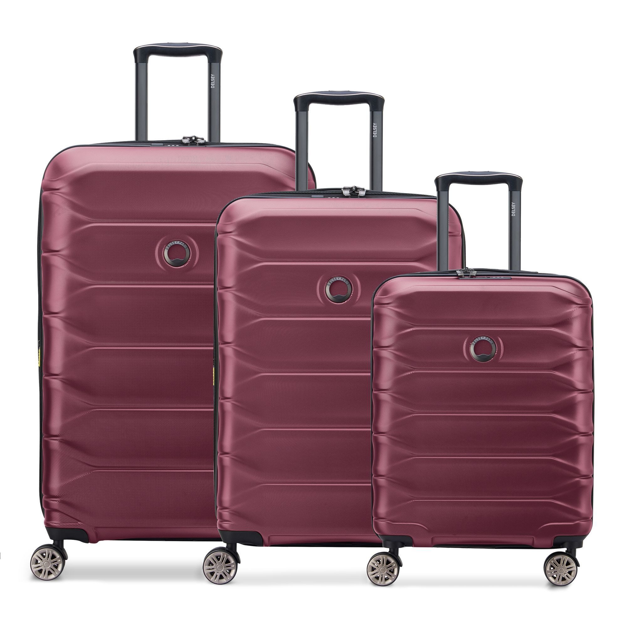 Delsey Paris Валізи на колесахet Meteor, 4 Rollen, (3-teilig, 3 tlg), Polycarbonat