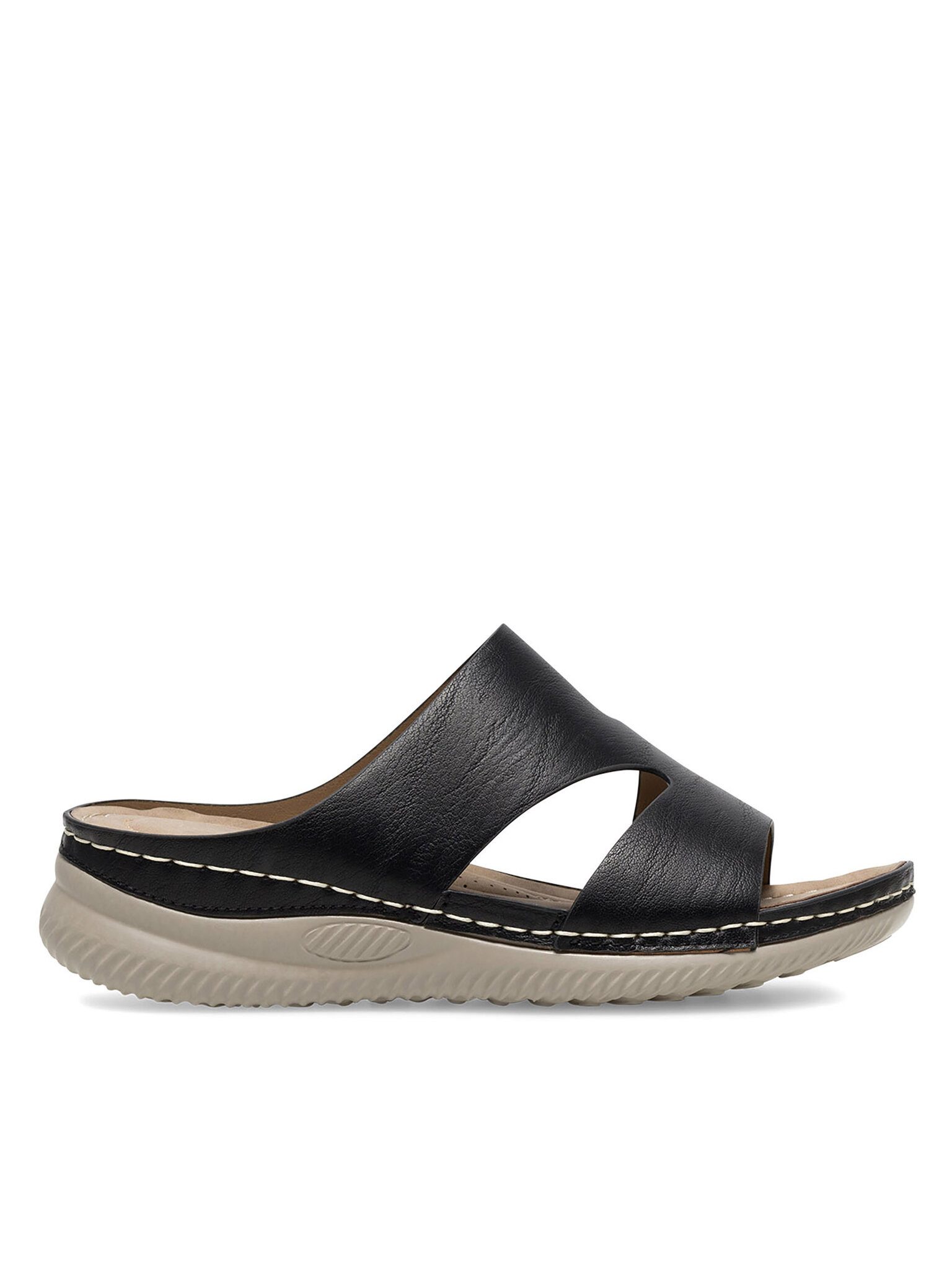 Clara Barson Pantoletten WYL0510-22 Schwarz Pantolette günstig online kaufen