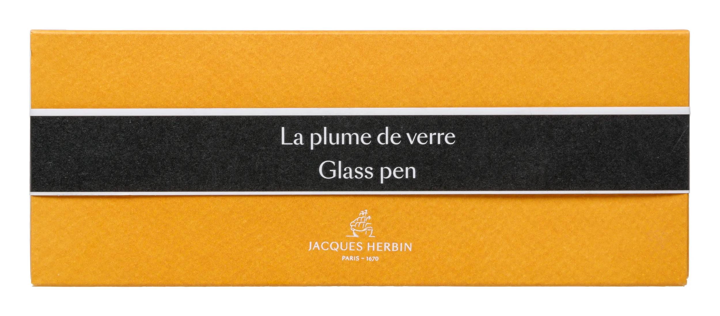 Herbin Kalligraphie-Stift Set Glasfeder - Schwarz 20009JT, ENCRES