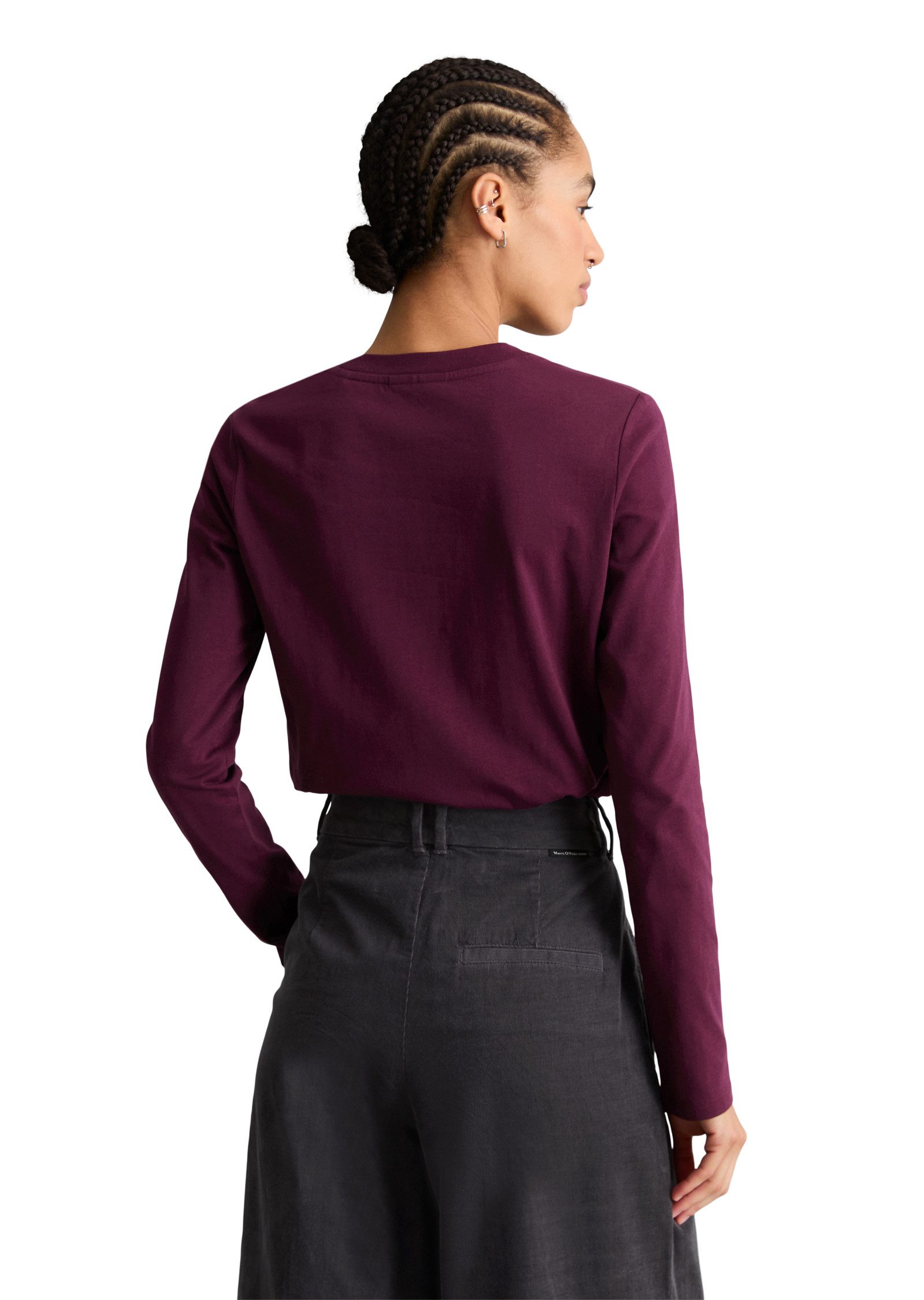 Marc O'Polo DENIM Langarmshirt aus Organic Cotton