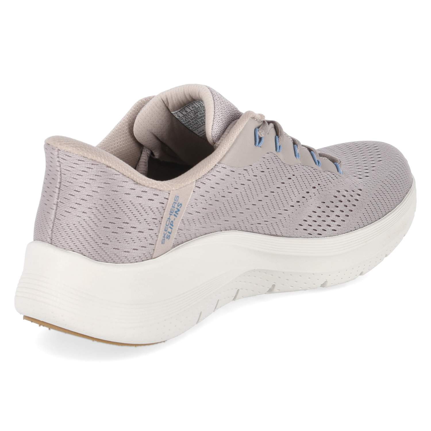Skechers Skechers Sneaker Low 232712 TPBL Herren Textil taupe Schnürschuh – Bild 4 von 5
