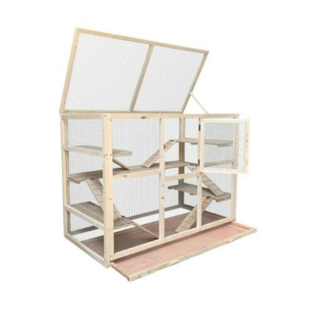 BruKa Kleintierkäfig XXL KRÜMEL Nagerkäfig Hamsterkäfig Stall Meerschweinch günstig online kaufen