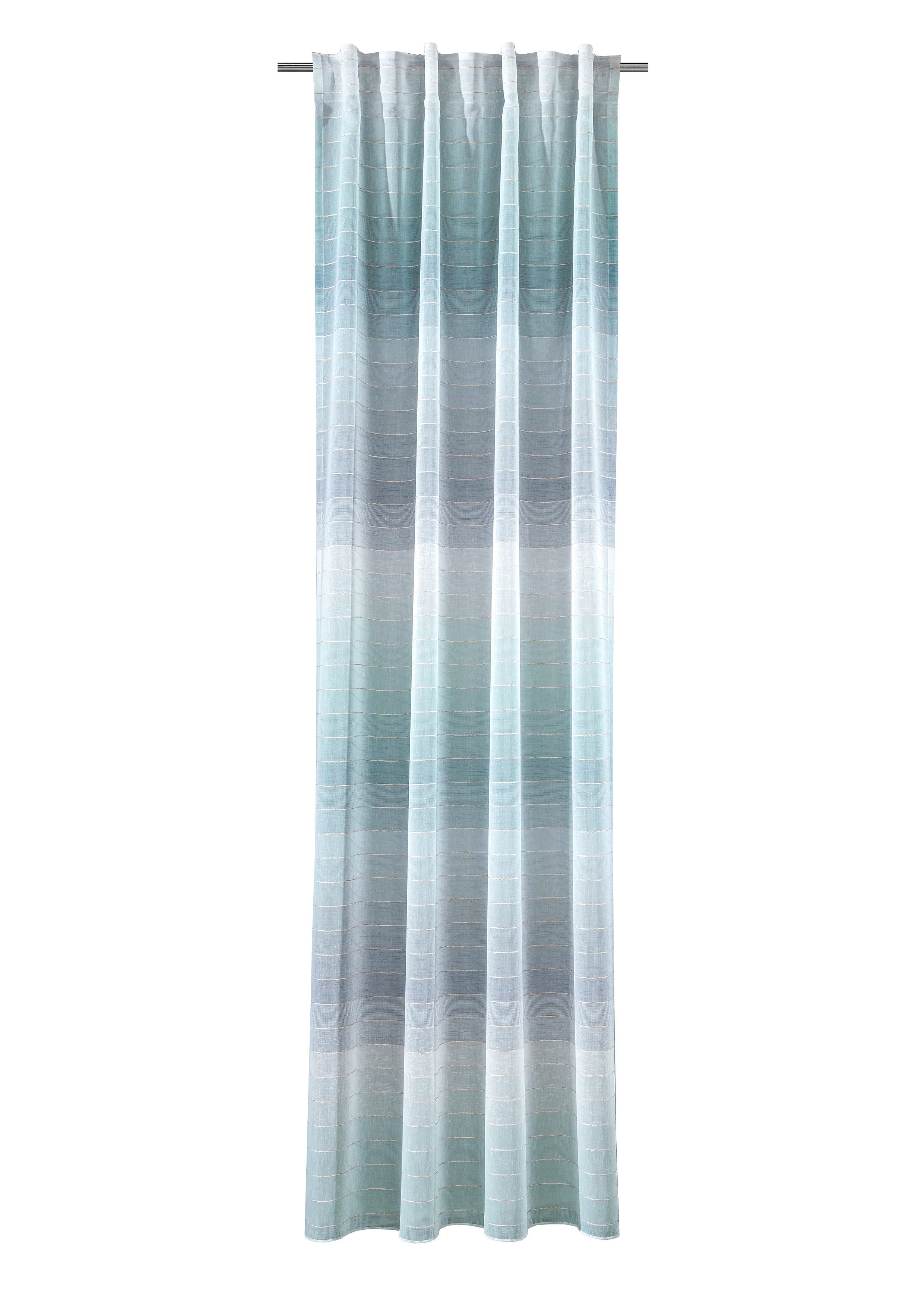 Verdi Vorhang Schal mit verdeckten Schlaufen Joy 140 x 245 cm (1 St), Multifunktionsband, halbtransparent
