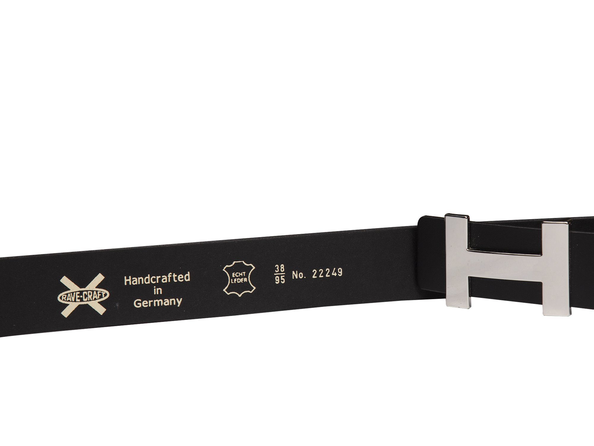 Rave-Craft Ledergürtel H-Gürtel in Leder 22249 günstig online kaufen