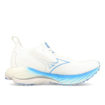 Mizuno Mizuno Wave Neo Wind Damen Undyed White Peace Blue Langlaufschuhe