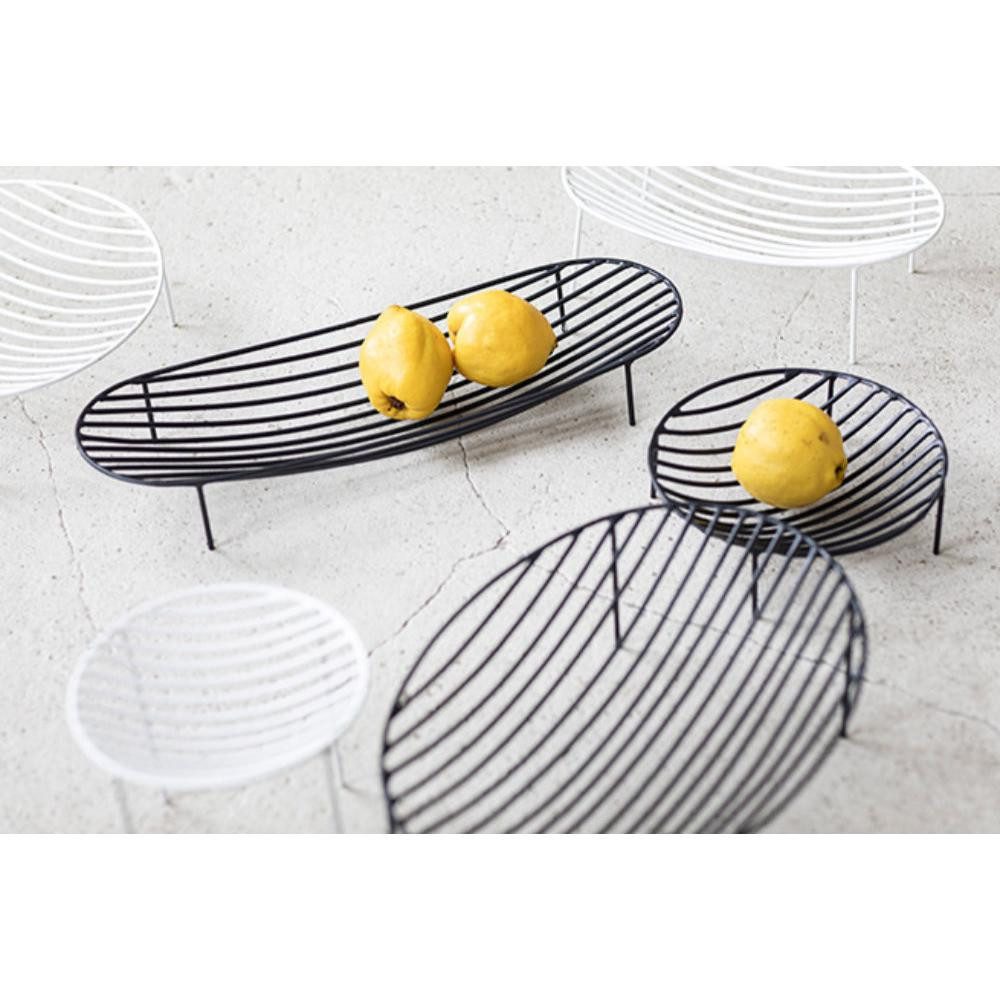 Serax Servierschale SERAX Aufbewahrungskorb Nana Metall Weiß (7,5cm)
