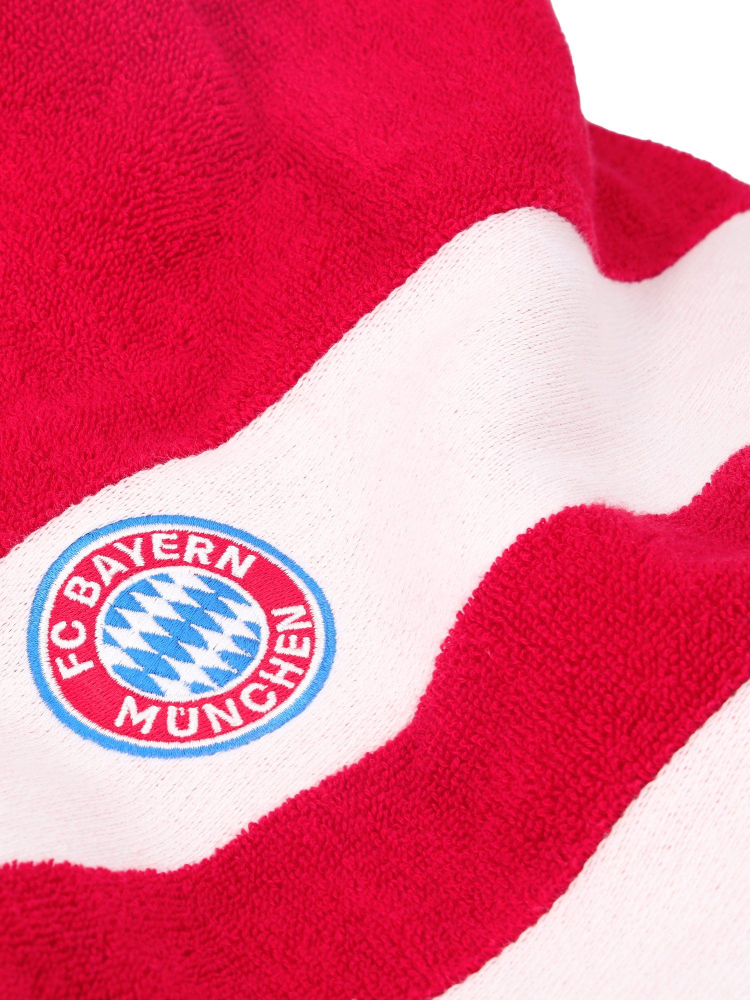 FC Bayern München Badetuch FC Bayern München I Badetuch 180x90 cm I Rot, Baumwolle