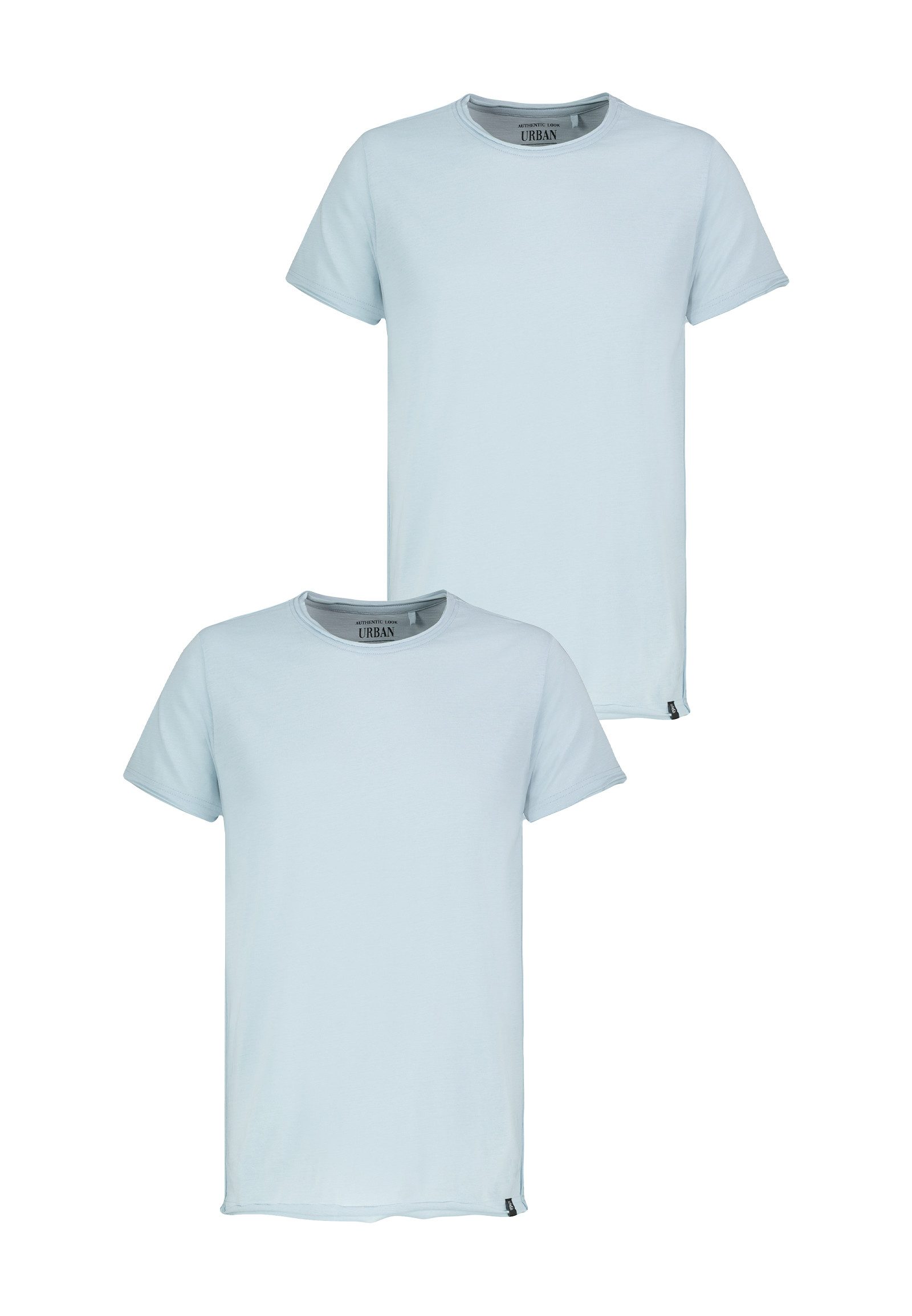 Urban Surface T-Shirt Offene Kanten Design günstig online kaufen