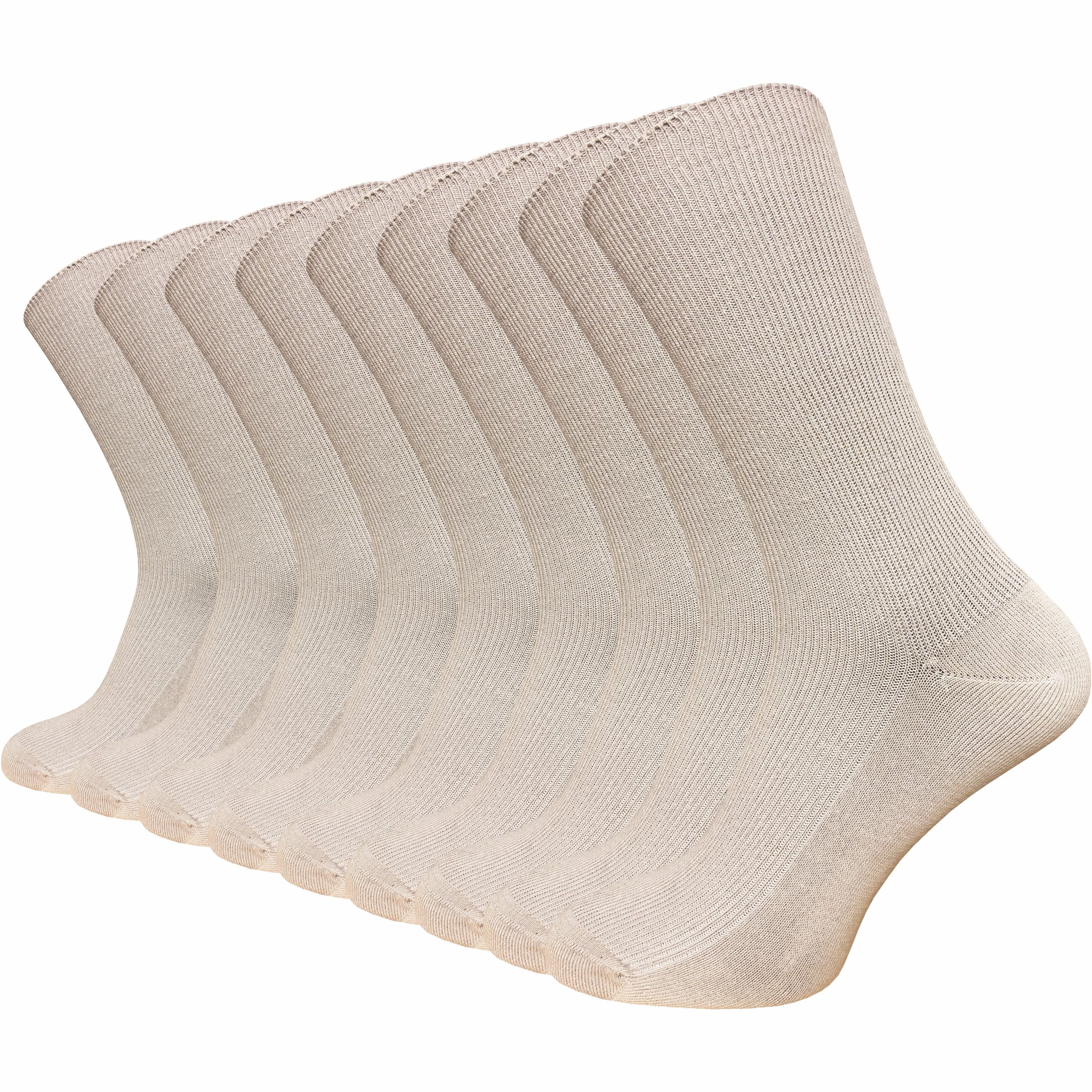 GAWILO Diabetikersocken für Damen und Herren ohne Gummi, extra weit, Venensocke (9 Paar) ohne drückende Naht, mit atmungsaktiver Baumwolle, auch für Senioren