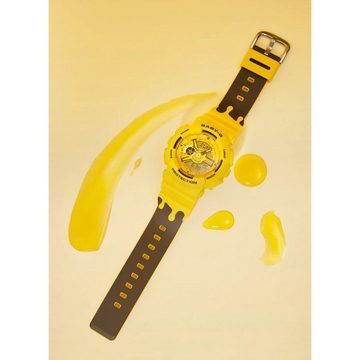 Casio Collection Digitaluhr Casio Baby-G BA-110XSLC-9AER "Honey Drip" (Gelb)