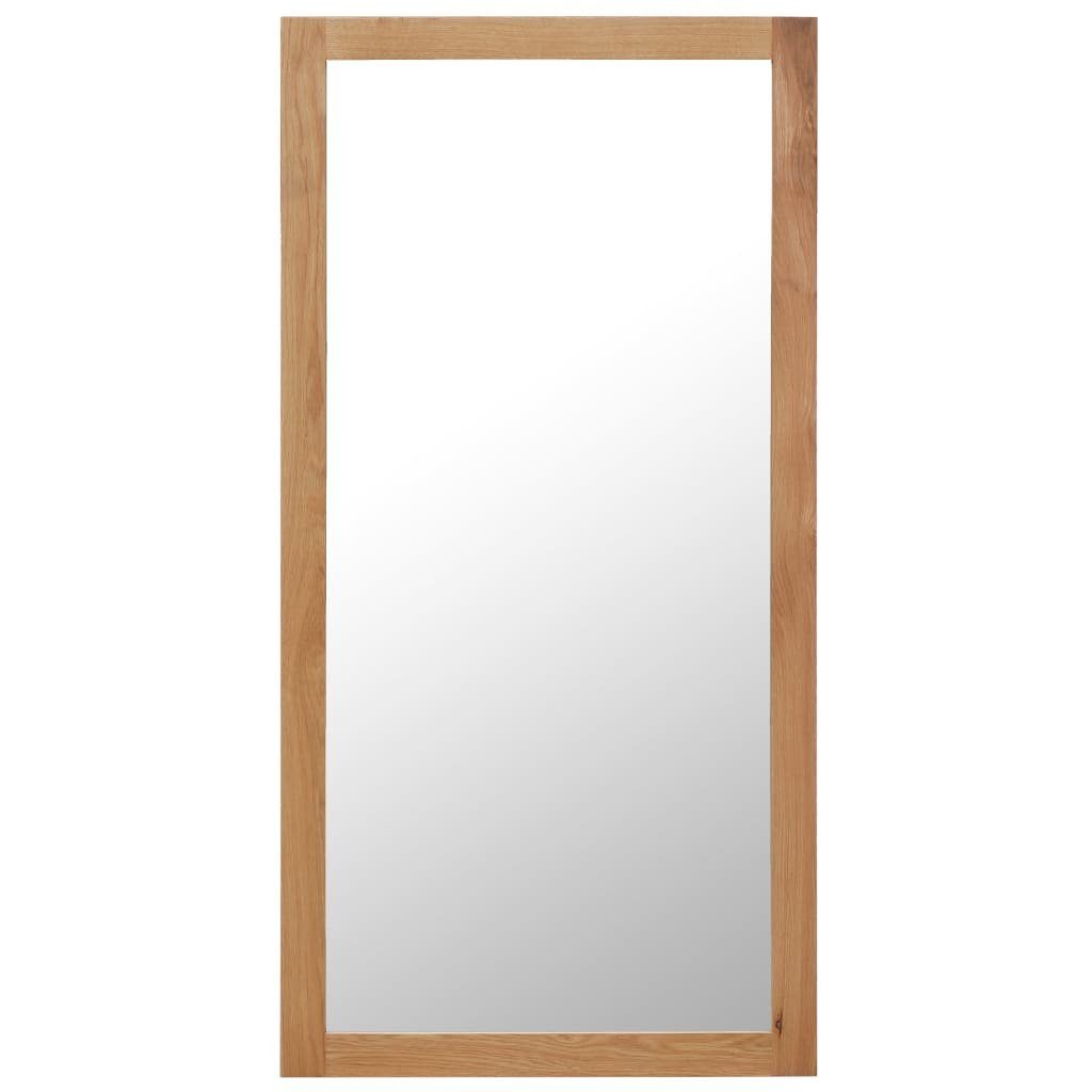 Massivholz Wandspiegel Spiegel furnicato cm 60x120 Eiche