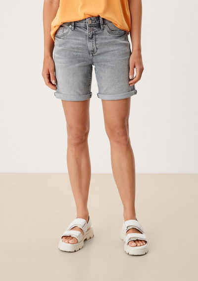 Shorts Größe 104-140 in grey denim mit neon Akzenten 95Z5 s.Oliver kurze Jeans 
