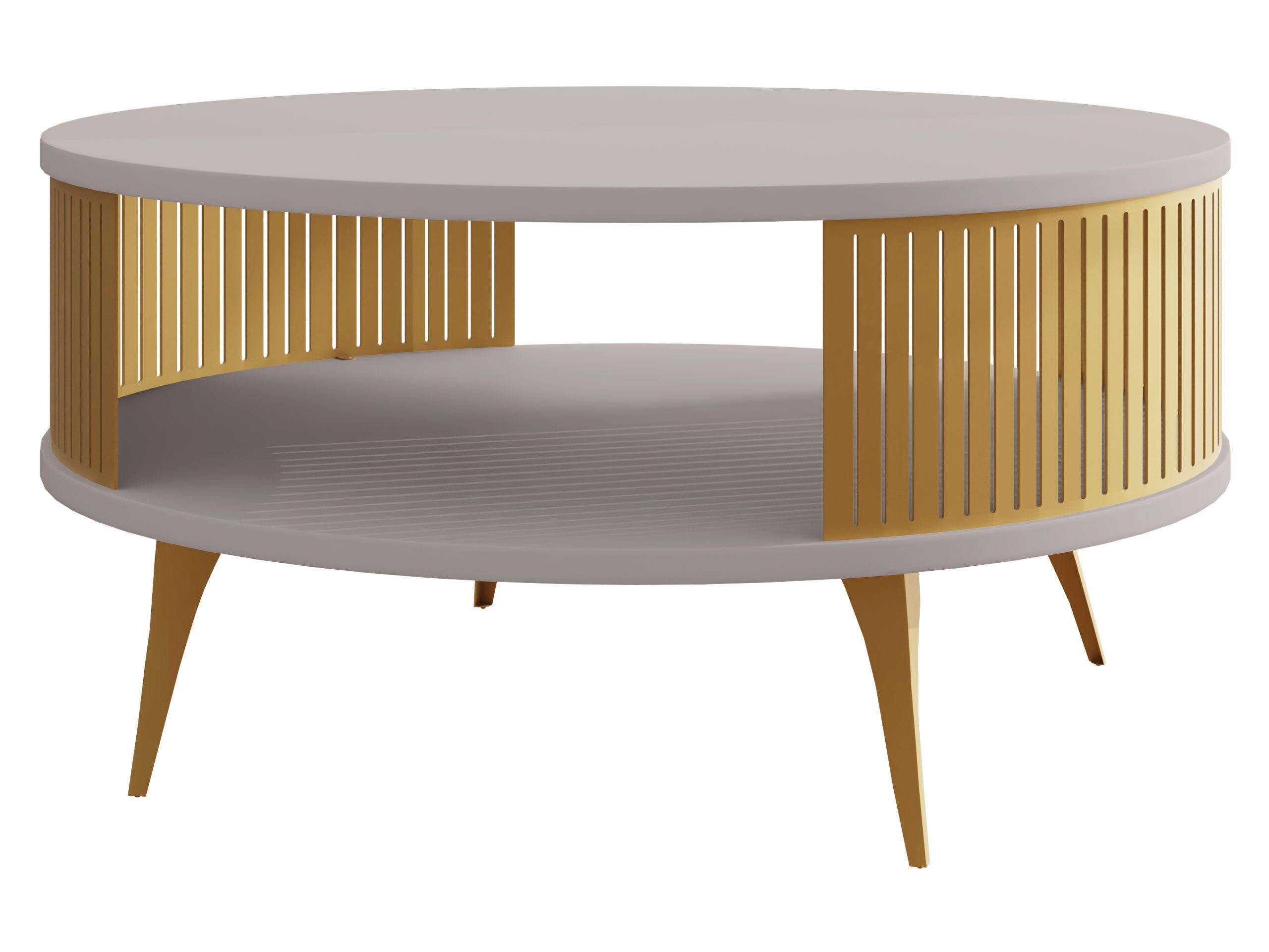 MIRJAN24 Couchtisch Roenni Gold, Beine und günstig online kaufen
