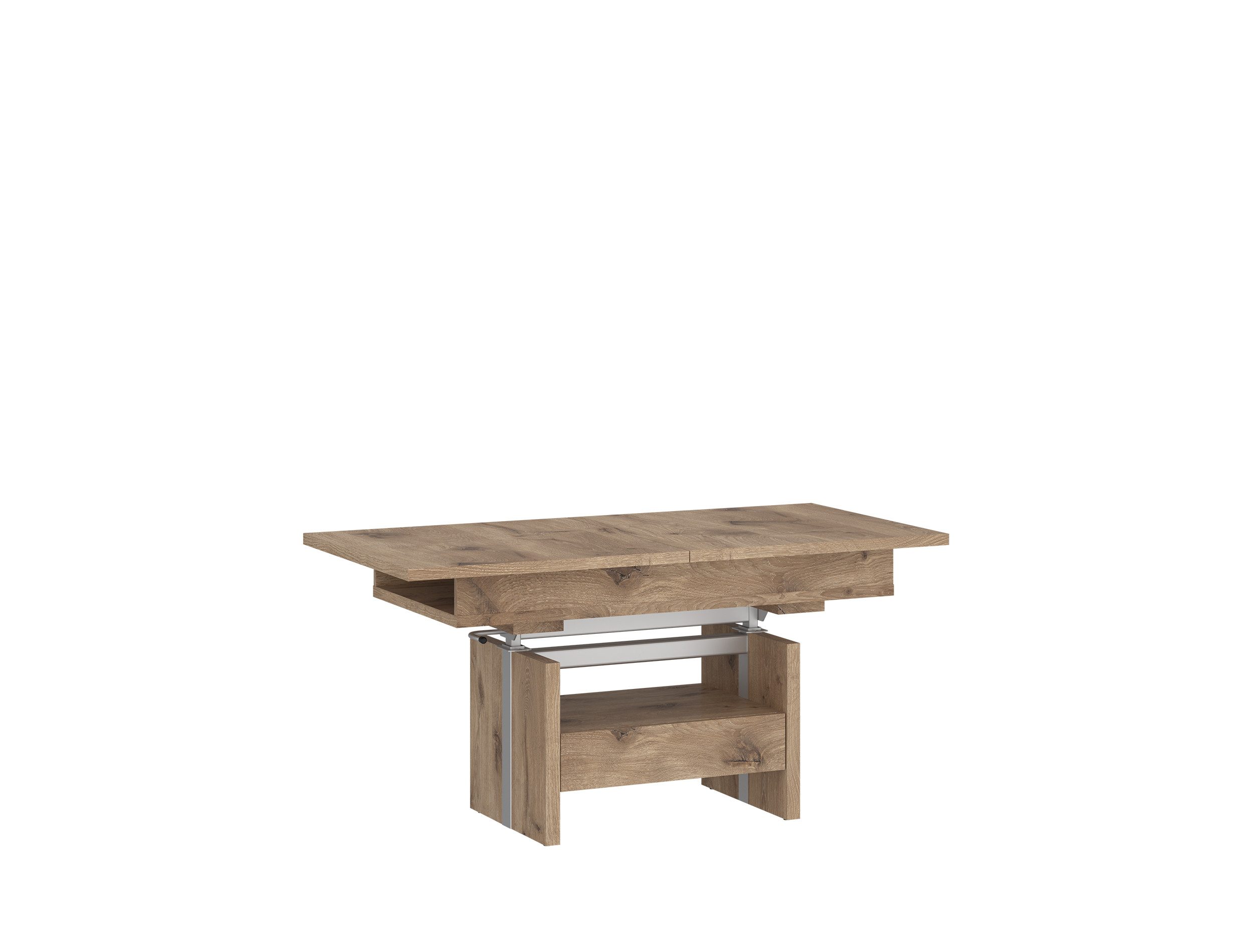 designimpex WM-1 ausziehbar höhenverstellbar mit Schublade Wohnzimmer Tisch, Funktionstisch, Wohnzimmertisch, Tisch, Esstisch, Sofatisch, Rollen