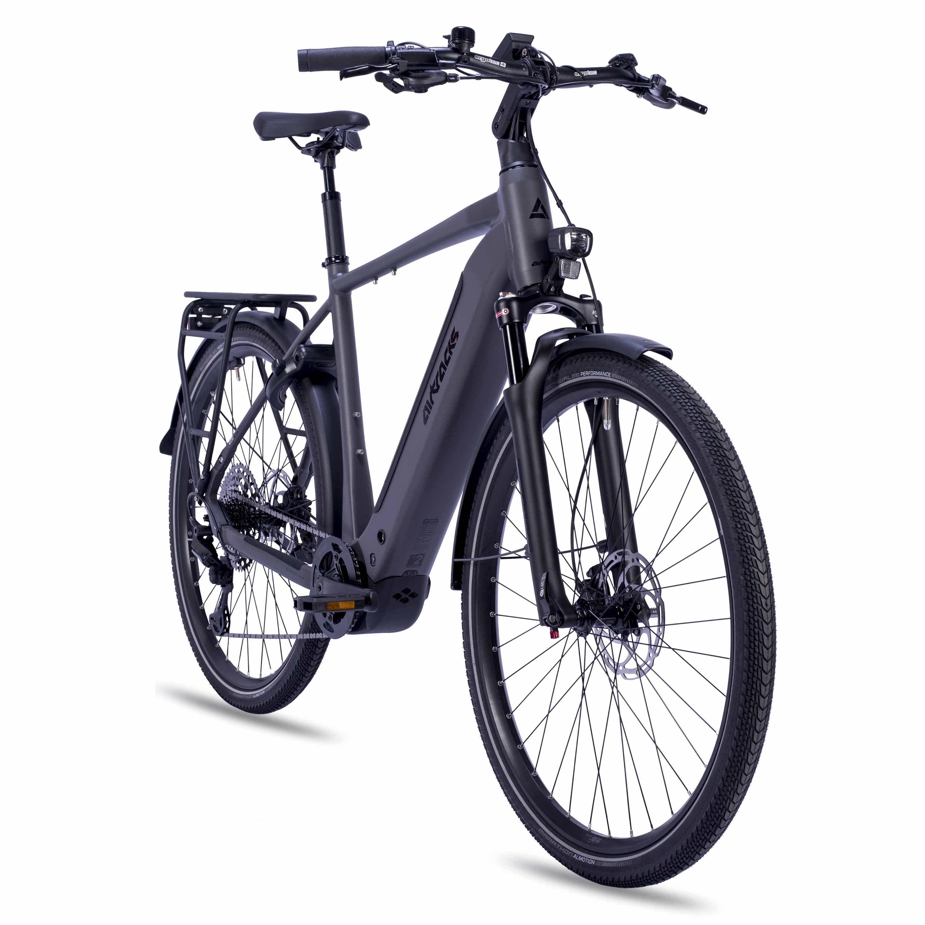 Airtracks E-Bike Trekkingrad 28" Herren E-Bike Trekking TERRA TR1 BOSCH Performance Line PX, 11 Gang Shimano Deore XT RD-M8130 SGS, 11-fach Schaltwerk, Kettenschaltung, Mittelmotor, 800 Wh, (Smart System, Akku PowerTube 800 WH), Display Kiox 300, Trekking Fahrrad Größen 52cm 56cm 60cm - Mod .2026
