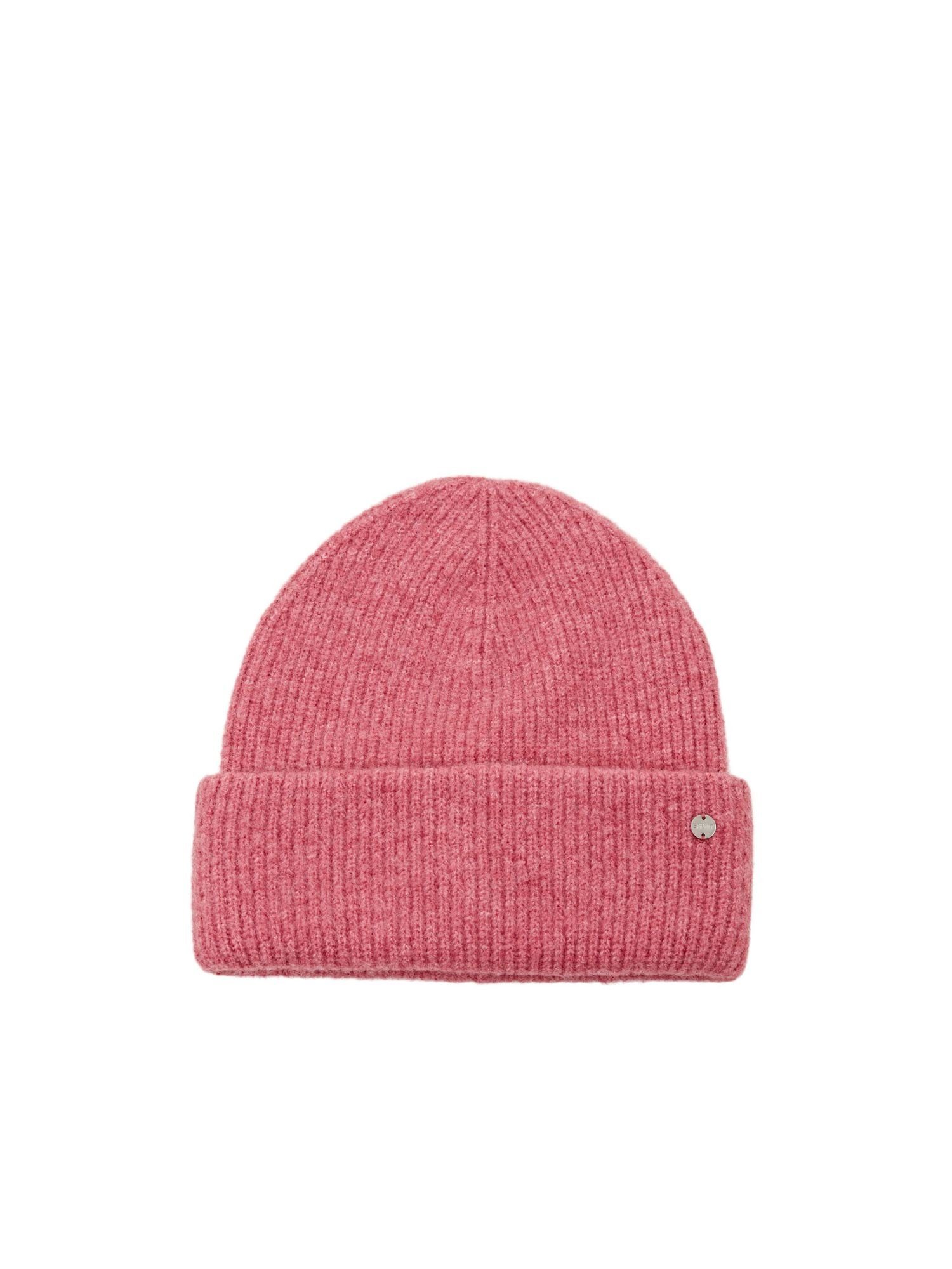 edc by Esprit Esprit Beanie Rippstrick-Beanie PINK