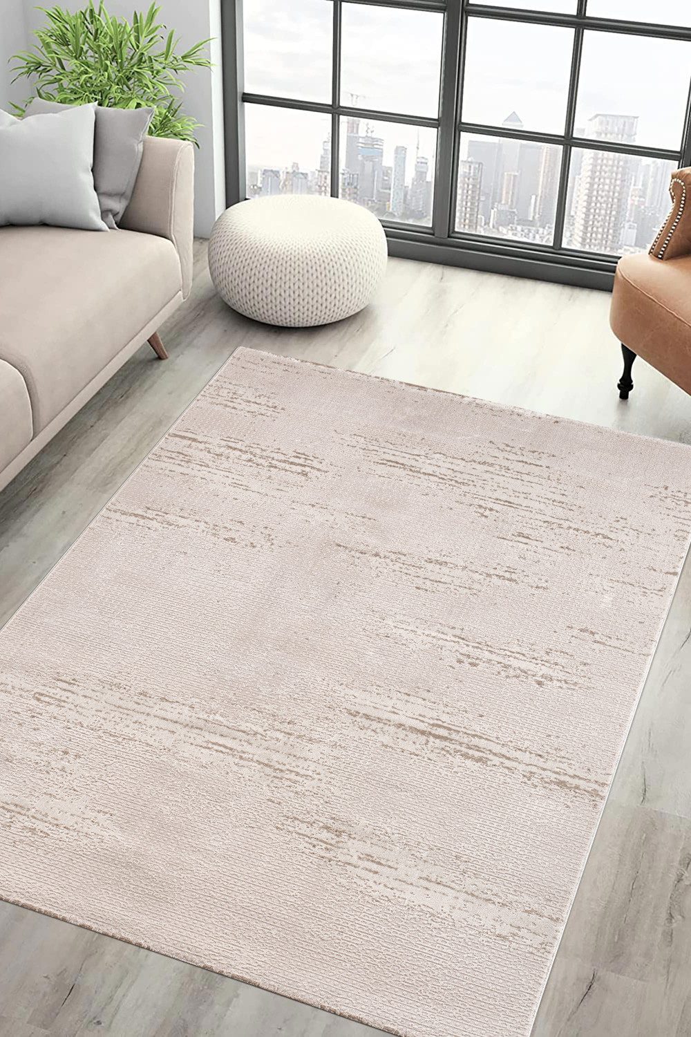 Carpetilla Designteppich Wohnzimmer Designer Teppich Abstrakte Musterung Mo günstig online kaufen