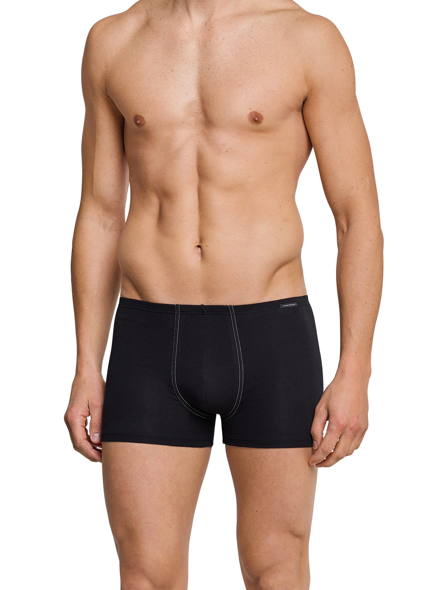 Schiesser Retro Boxer Essentials (4-St) Retro-Boxer retroshorts boxershorts günstig online kaufen