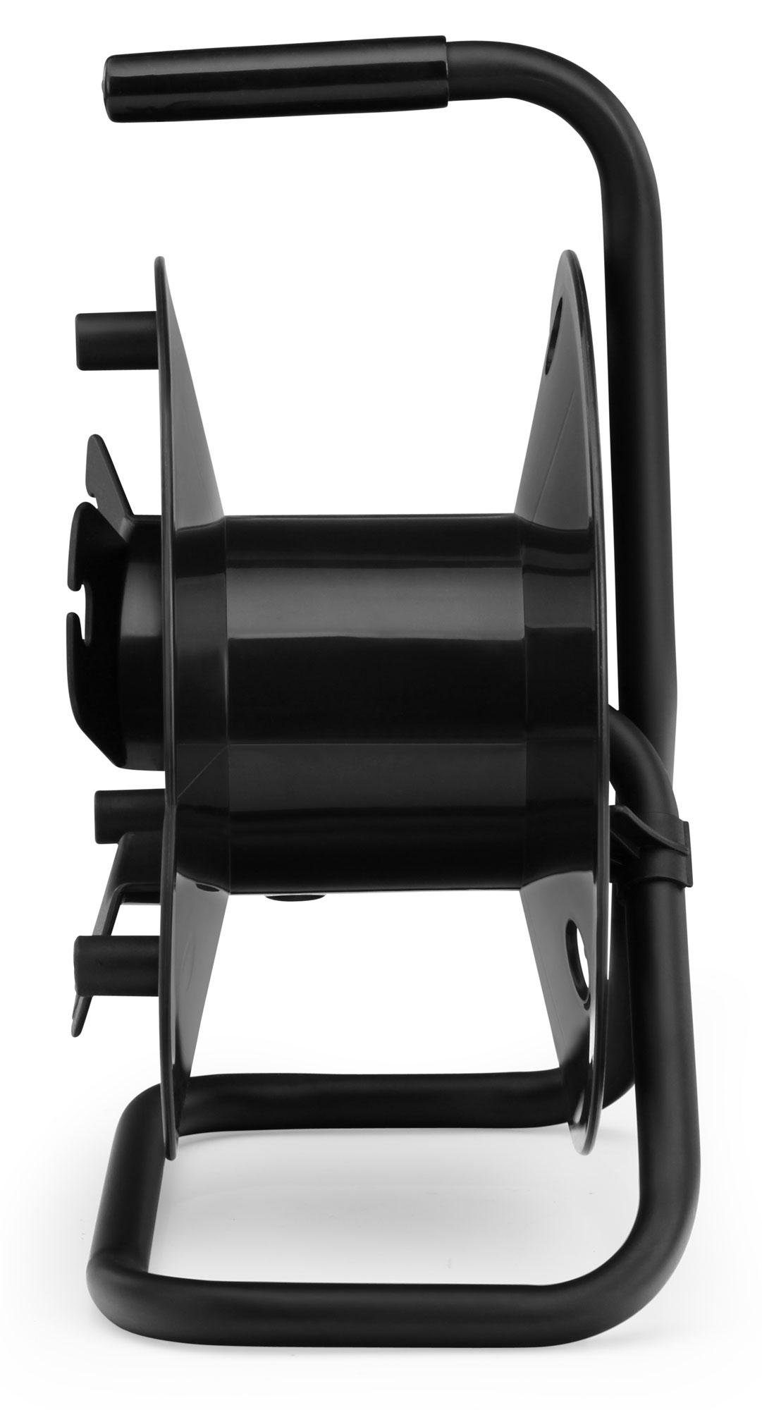 Pronomic KT-100 Leertrommel für Kabel, Draht, Seil, Schlauch usw. Kabeltrommel (Rundspule aus Kunststoff), Für ca. 80 - 100 Meter Mikrofonkabel – Bild 5 von 5