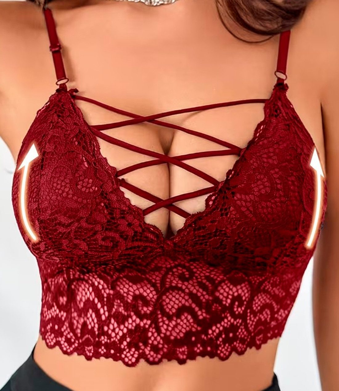 Conray Bralette Bralette mit Spitze & Mesh / 121