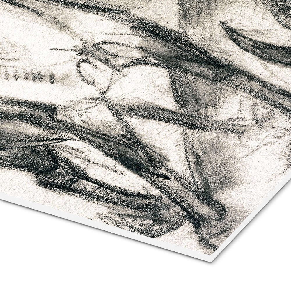Posterlounge Wandbild Junges Pferd in Berglandschaft, Franz Marc, erhältlich als Poster, Leinwandbild, Wandsticker oder Acrylglasbild