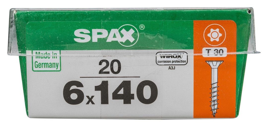 SPAX Holzbauschraube Spax Universalschrauben 6.0 x 140 mm TX 30