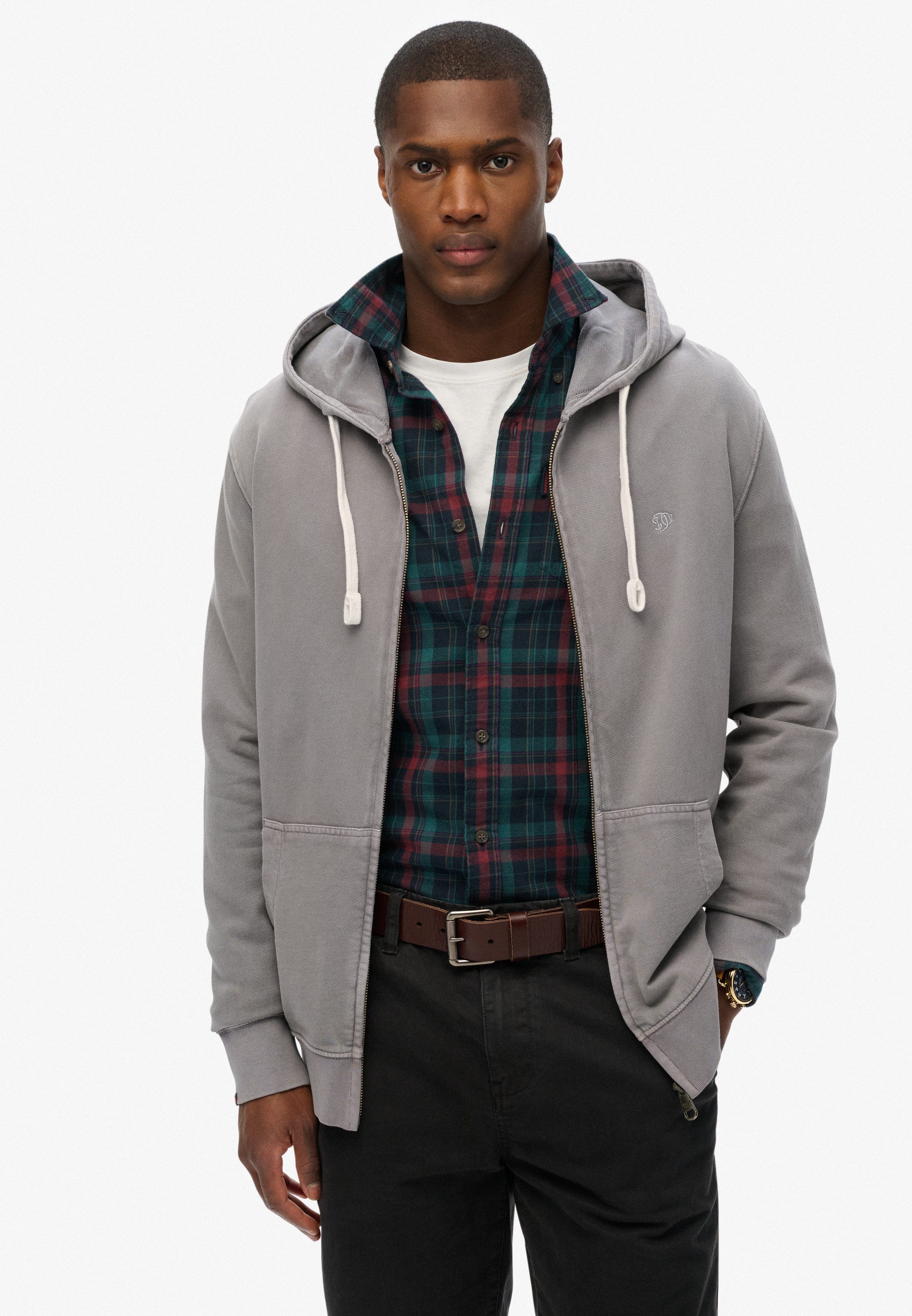 Superdry Kapuzensweatjacke CLASSIC ESSENTIAL ZIPHOOD günstig online kaufen