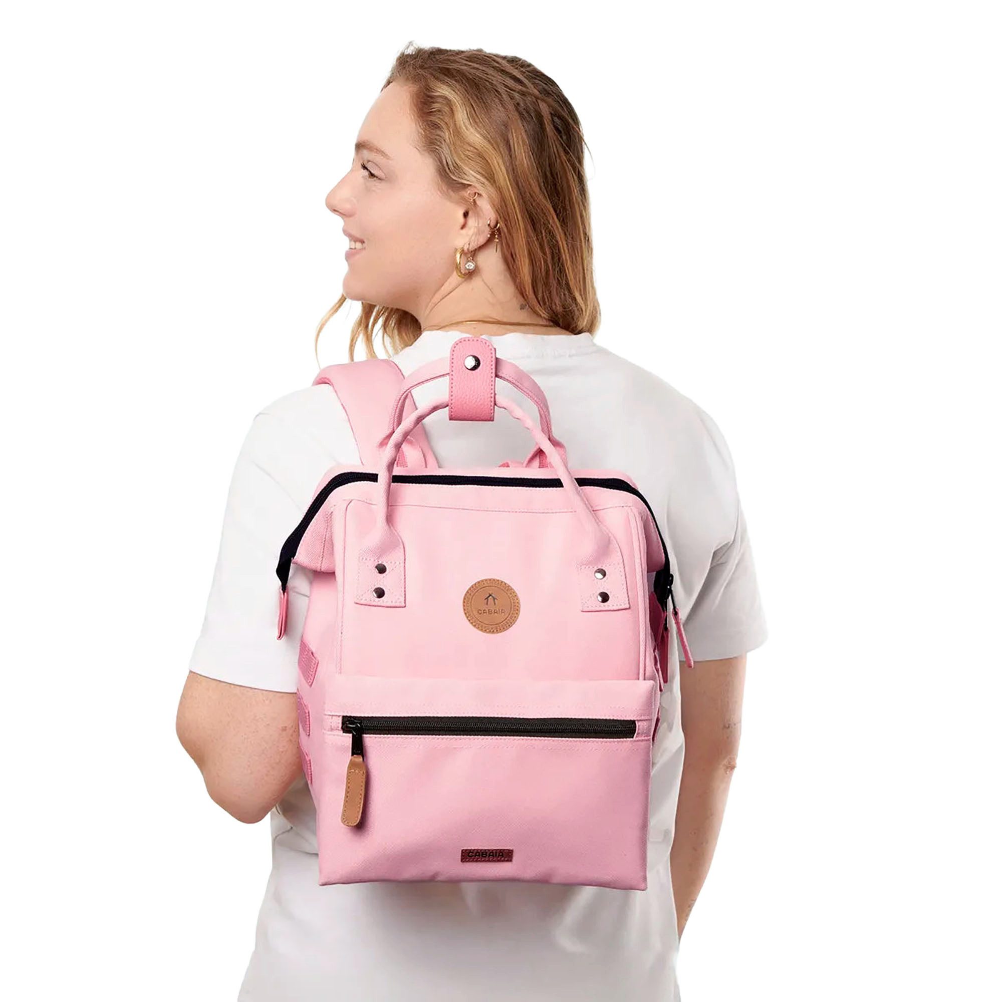 CABAIA Rucksack Small Saint Malo, Tagesrucksack mit austauschbaren Vordertaschen