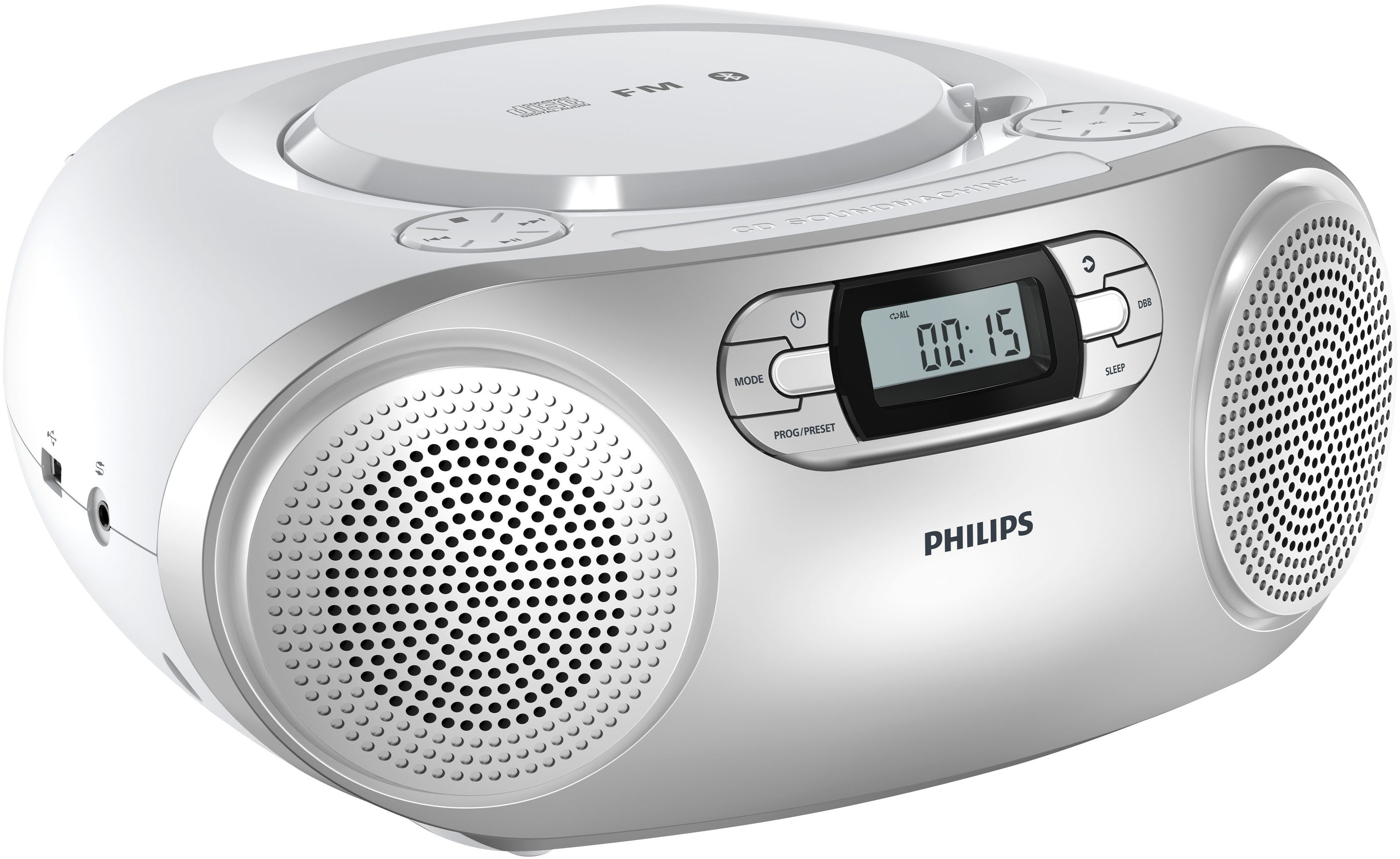 Philips TAZ2000S/10 Boombox (FM-Tuner, 3 W)