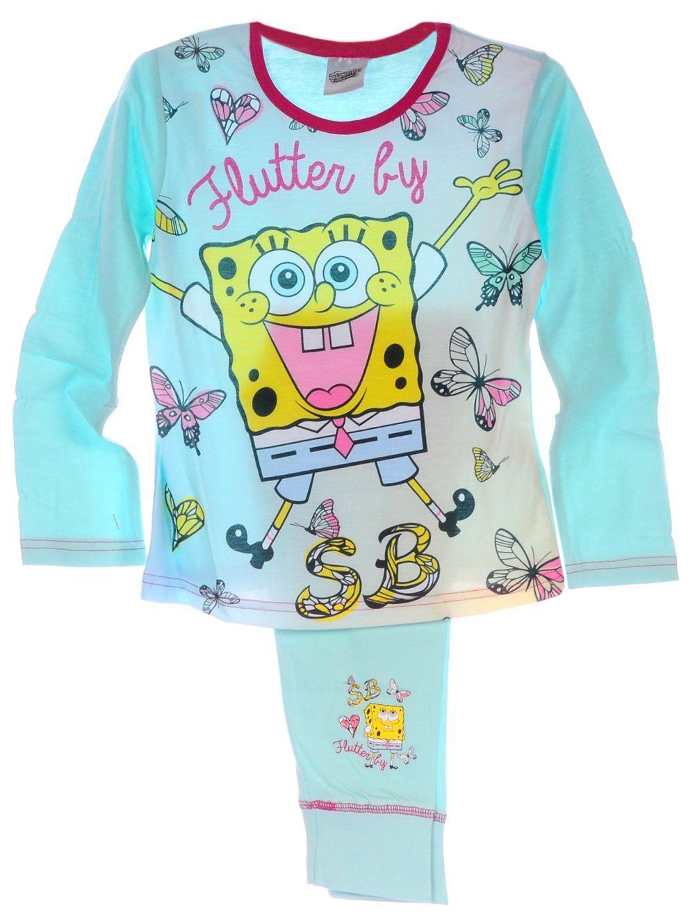 Pyjama Schlafanzug für Kinder Hose Langarmsihrt 98 104 110 116