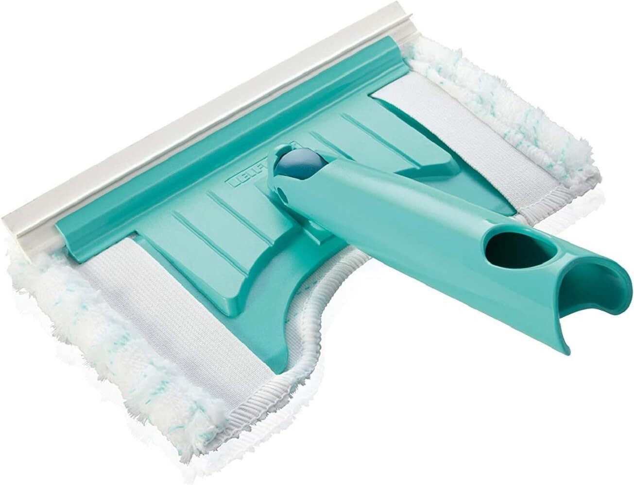 Leifheit Duschabzieher Badwischer Bath Cleaner, (2-St), 360° Drehgelenk, Wischbreite 20 cm, Microfaser Bezug