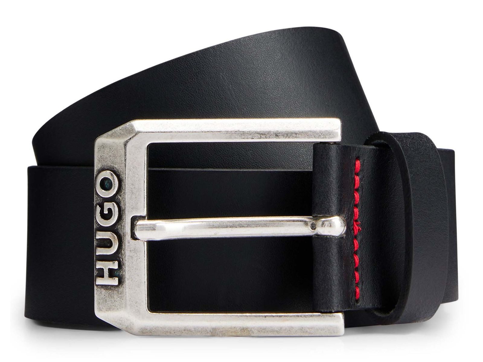HUGO Ledergürtel Gelio Sz40 Leather Belt aus echtem Rindsleder günstig online kaufen