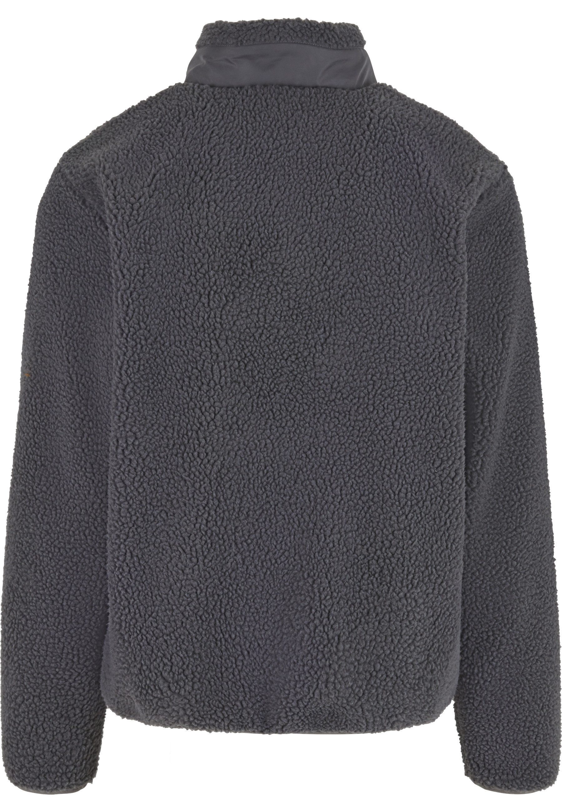 URBAN CLASSICS Winterjacke Urban Classics Teddy Jacket With Stand Up Collar (1-St)
