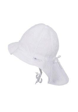 Sterntaler® Schirmmütze Mütze (1-St., Beanie Baby UV-Schutz 50+ idealer Sonnenschutz für den Sommer) Flapper mit Nackenschutz und Größenregulierungsband