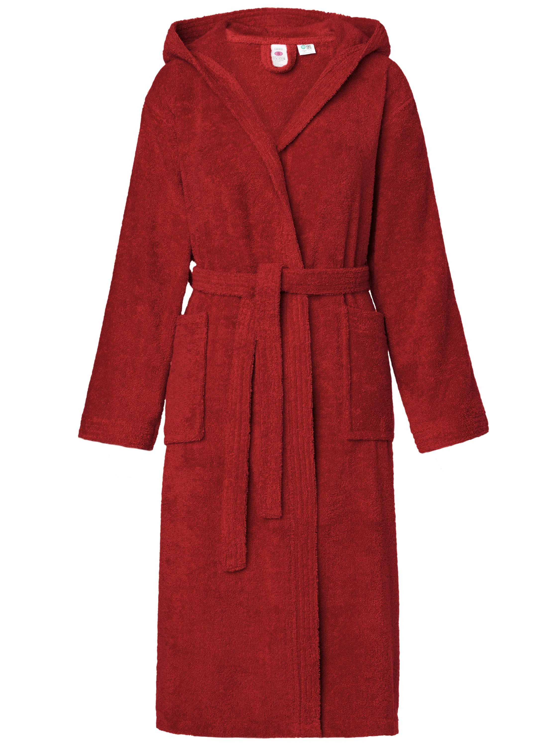 Ladeheid Bademantel Damen Frottee Bademantel aus 100% Baumwolle LA40-102, L günstig online kaufen