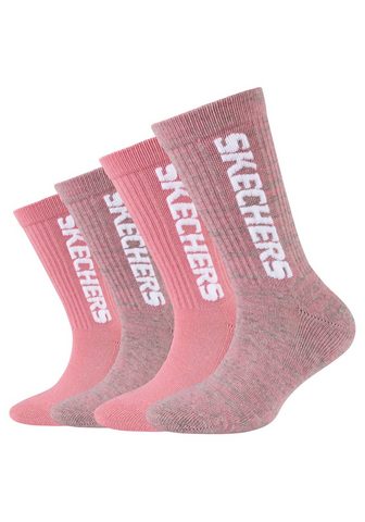 Skechers Socken (4-Paar) (4-Paar) su großem Log...