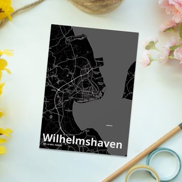 Mr. & Mrs. Panda Postkarte Wilhelmshaven - Geschenk, Grußkarte, Städte, Geschenkkarte, Geburtsta