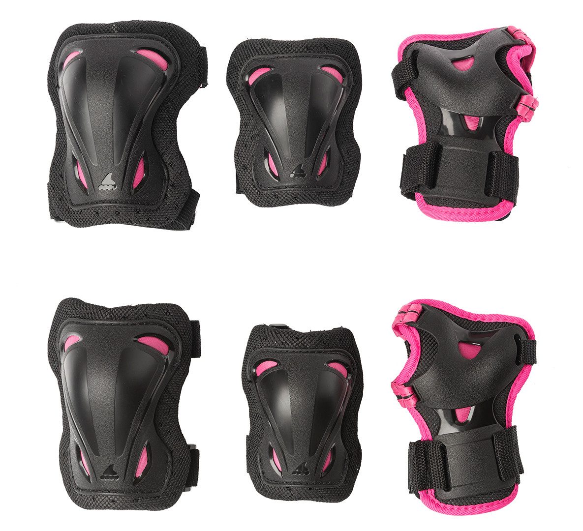 Protektoren-Set ROLLERBLADE SKATE GEAR JR 3 Pack Schonerset 2026 black/pink
