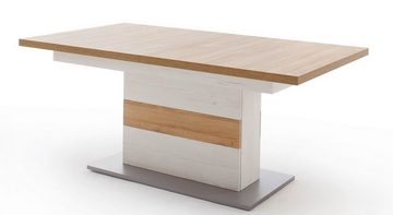MCA furniture Esstisch Esstisch Madrid, Pinie Aurelio/ Grandson Oak, 180 (280) (No-Set)