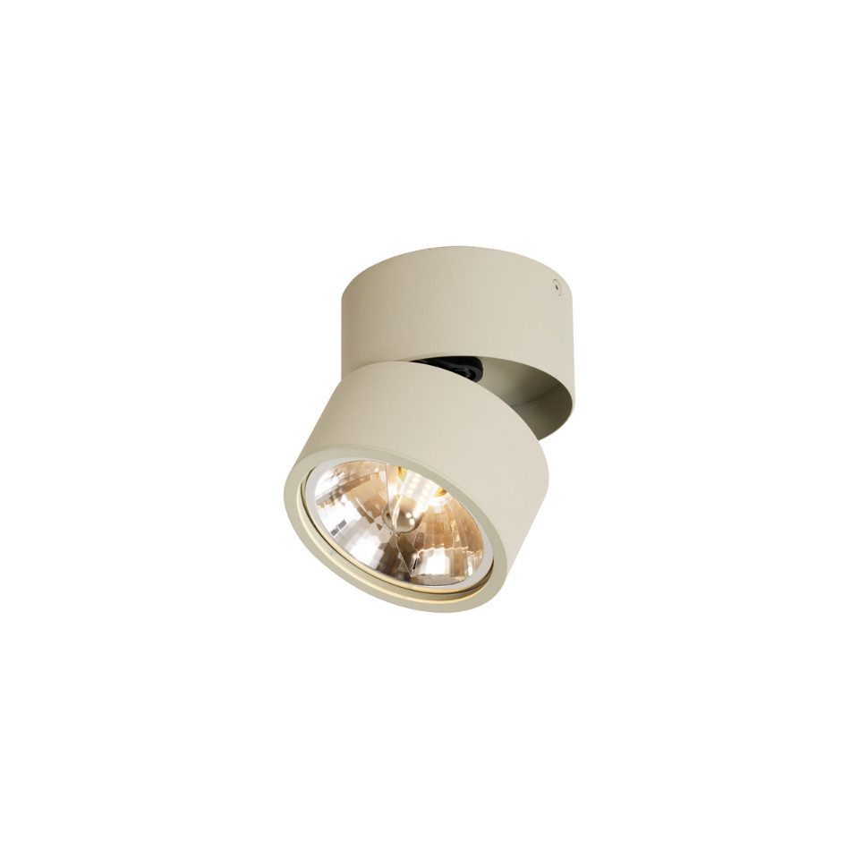 Qazqa LED Aufbaustrahler Go nine, ohne Leuchtmittel, Extra-Warmweiß, QAZQA Aufbau­spot, g9, Beige, Aluminium, Modern