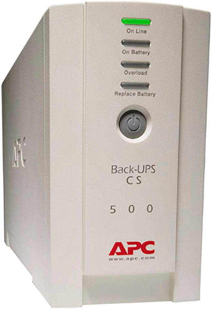USV-Anlage APC Back-UPS 500, 230V, Batterie 12V, 7.0Ah