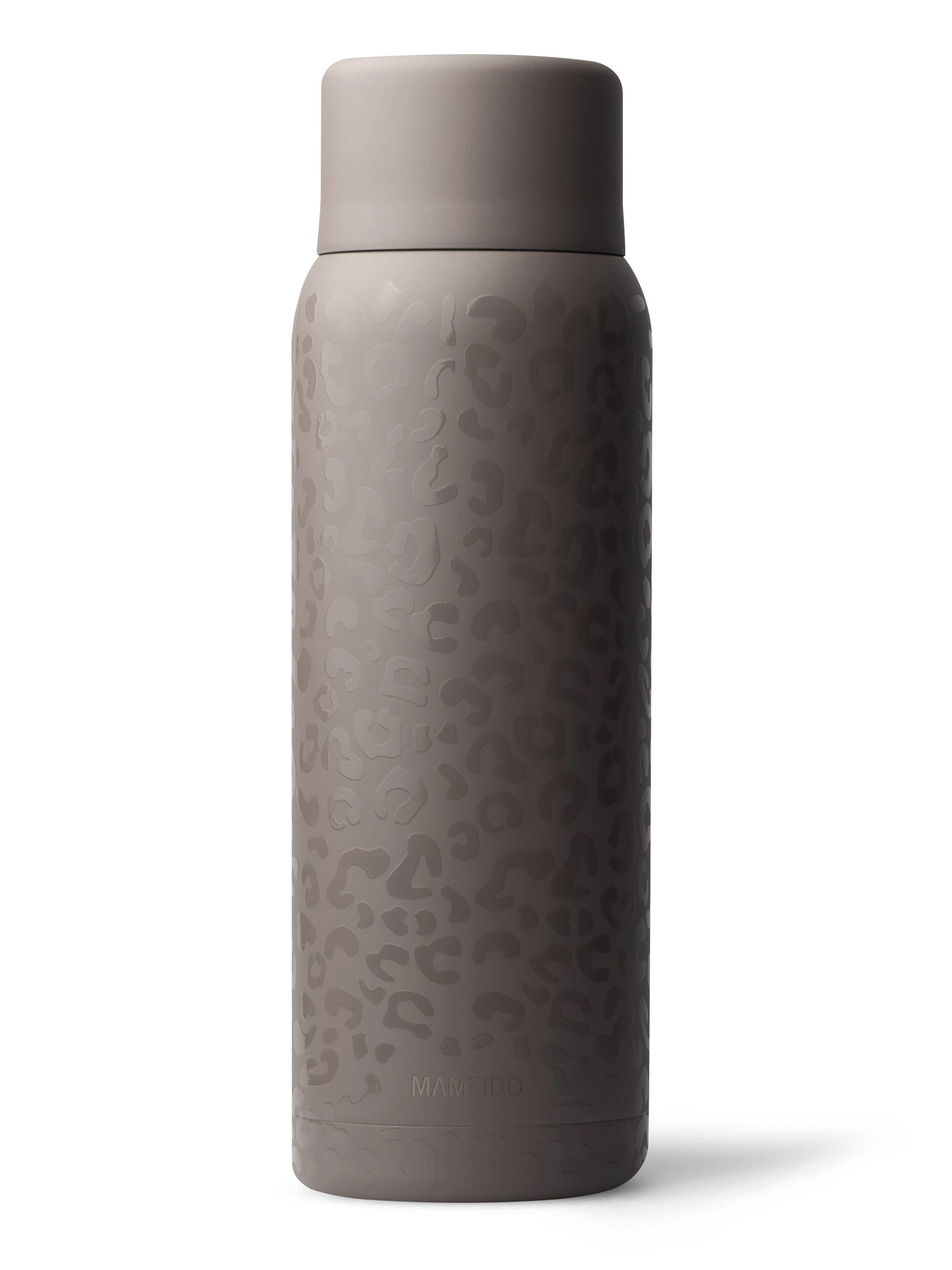 MAMEIDO Isolierflasche, auslaufsicher, BPA-frei mit Deckel und integriertem Becher in 1000 ml