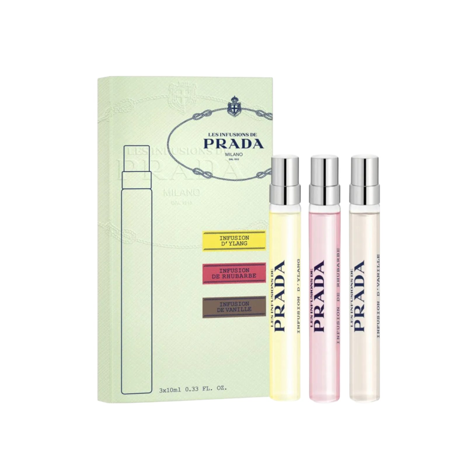 PRADA Duft-Set Prada Les Infusions Travel Set, 3-tlg.
