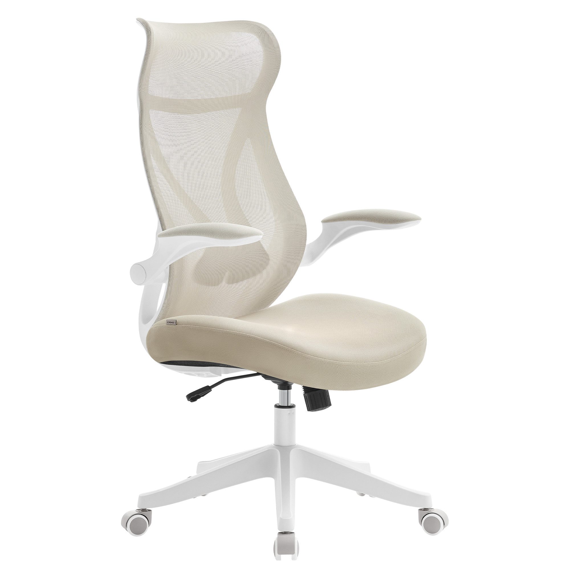 SONGMICS Bürostuhl, Schreibtischstuhl, ergonomische Rückenlehne, hochklappb günstig online kaufen