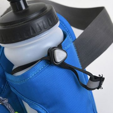Lubgitsr Bauchtasche Laufgürtel mit Wasserflaschen, Trinkgürtel wasserdichte Hüfttasche (1-tlg)