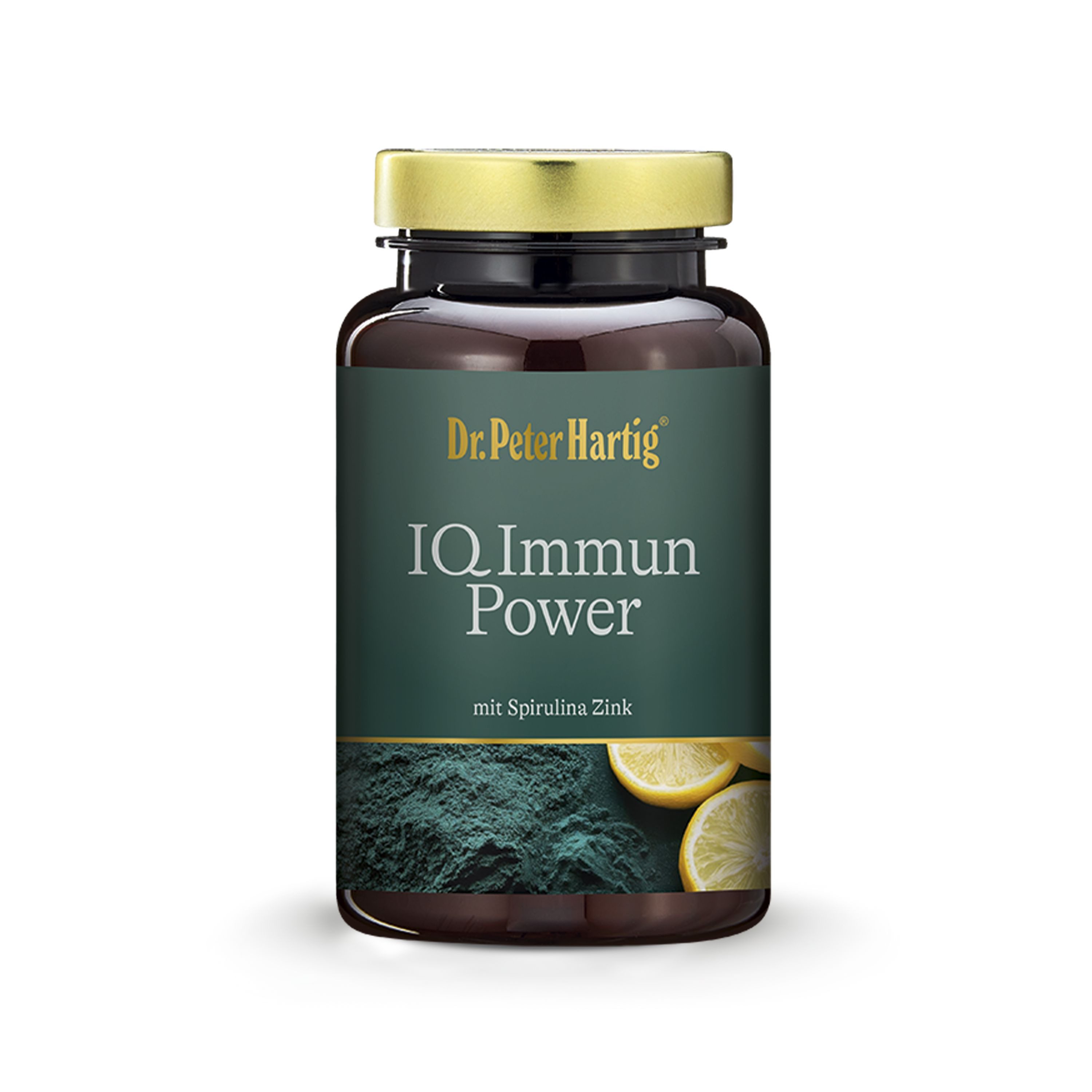 Dr. Peter Hartig IQ Immun Power, unterstützt das Immunsystem, Vitamin C, D, Zink Kapseln, 90 Kapseln, 45-Tages-Vorrat, à 44 g, IQ Immun Power 90 Kapseln 45-Tages-Vorrat lactose- hefe- glutenfrei