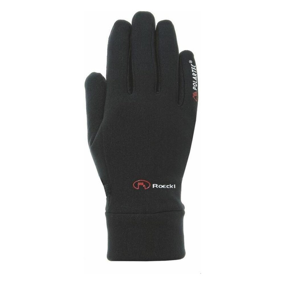 Roeckl Fahrradhandschuhe Pino Junior Fahrradhandschuh Winterhandschuh schwarz, Größe: 4