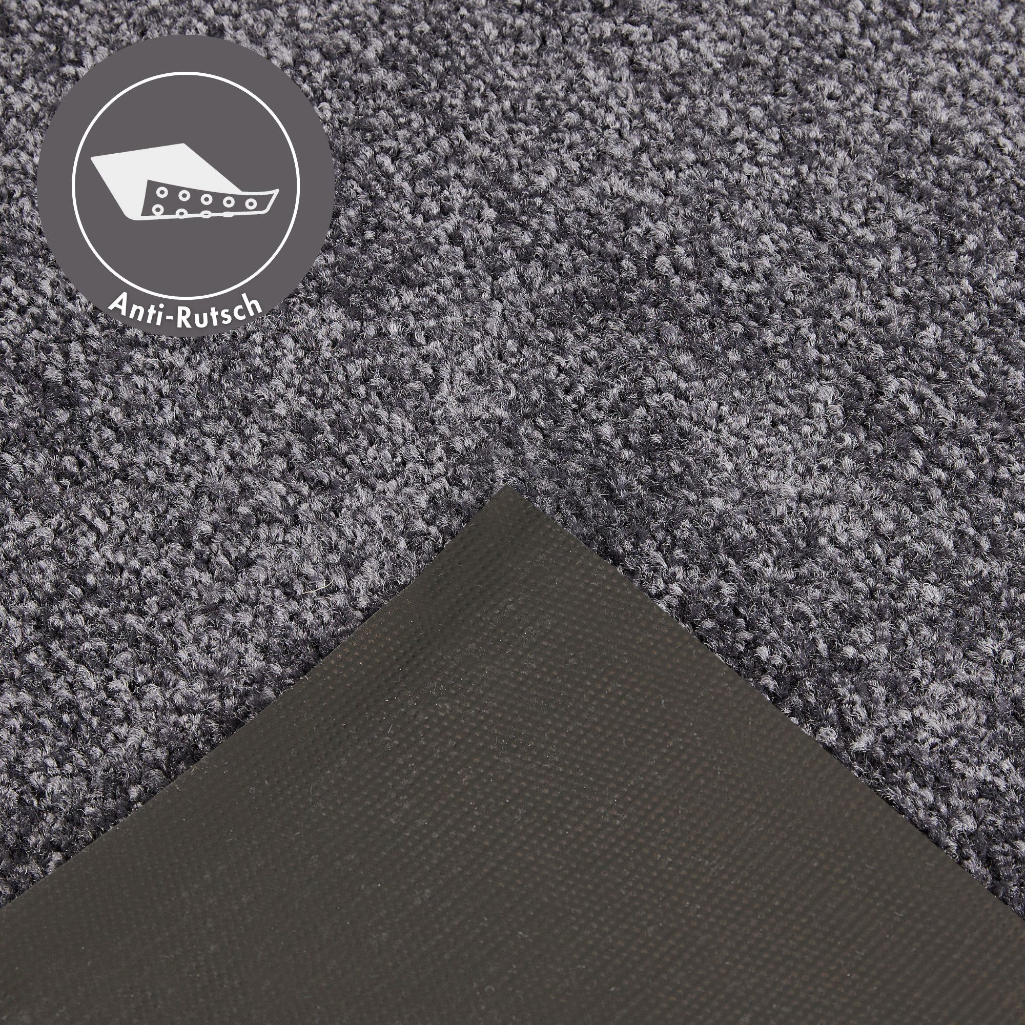 Andiamo Fußmatte Super Wash & Clean, rechteckig, Höhe: 7 mm, Schmutzfangmatte, unifarben, waschbar – Bild 4 von 5
