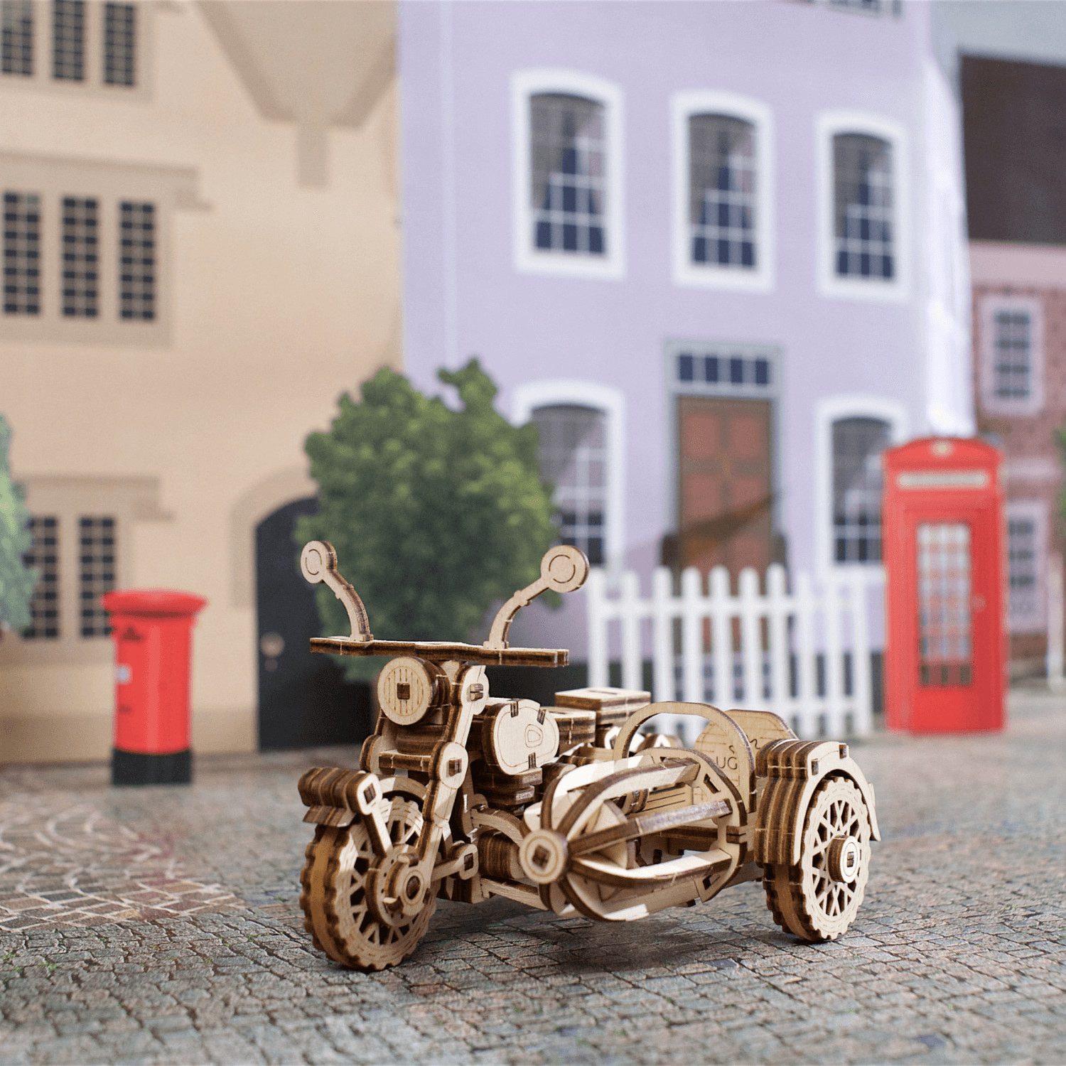 UGEARS Modellbausatz Ugears Hagrids Fliegendes Motorrad ? Harry Potter Mechanisches, (130-tlg)