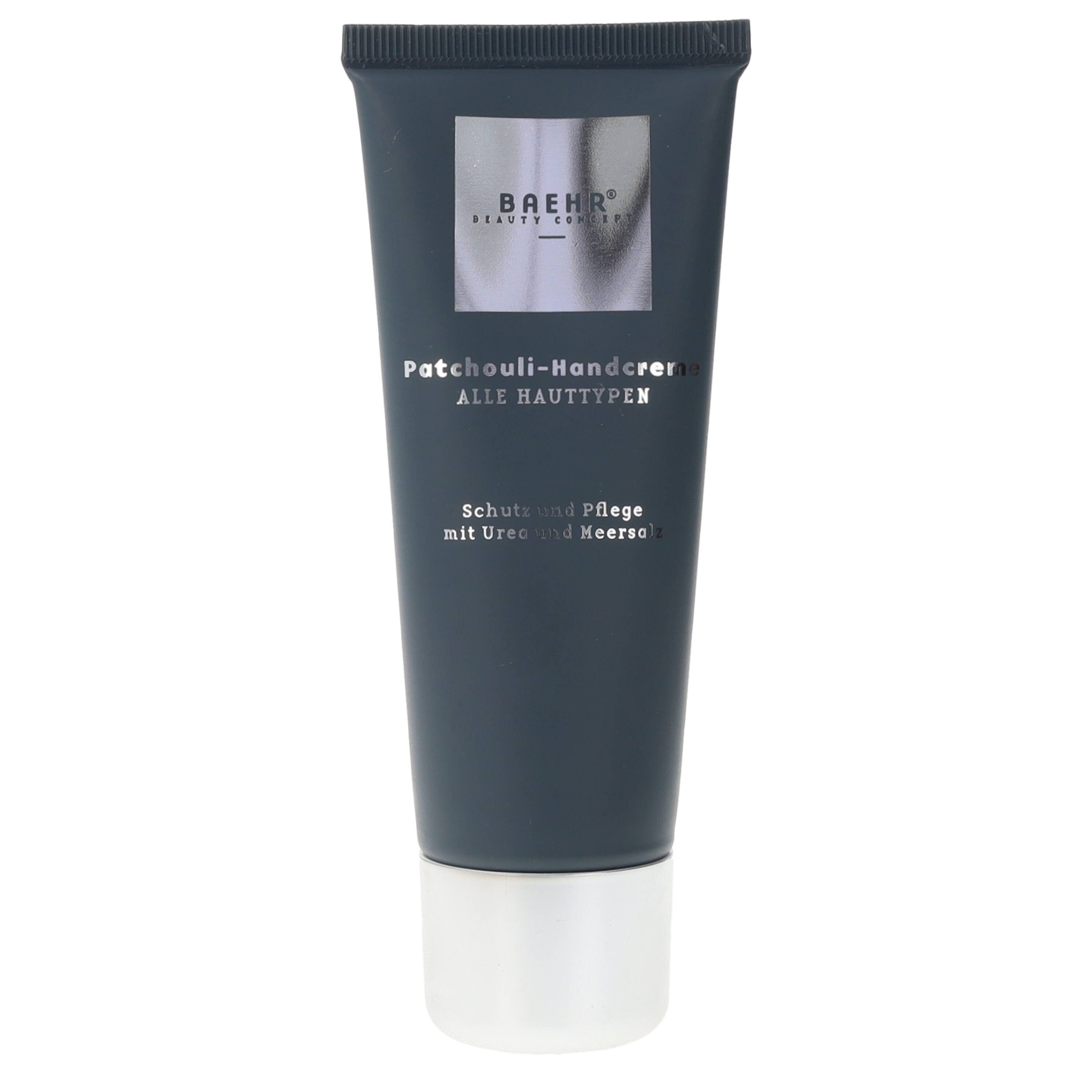 BAEHR BEAUTY CONCEPT Handcreme Baehr Beauty Concept Patchouli-Handcreme 75ml würzig-herber Duft, 1-tlg., Vitamin E, Urea und Bisabolol pflegen intensiv